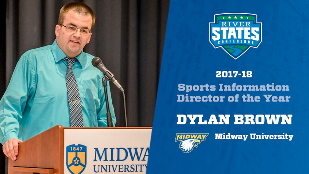 CoSIDA Member Dylan Brown of Midway (Ky.) University Named River States Conference SIDOTY